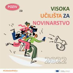 Kohezijska politika EU-a: Komisija objavila poziv na podnošenje prijedloga u vrijednosti od milijun eura za visoka učilišta za novinarstvo