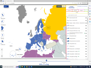 Interreg interaktivna karta