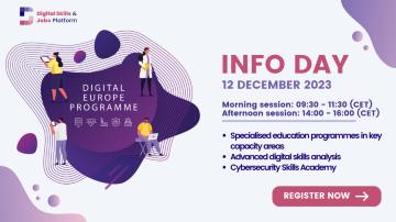Program Digitalna Europa: Informativni dan 