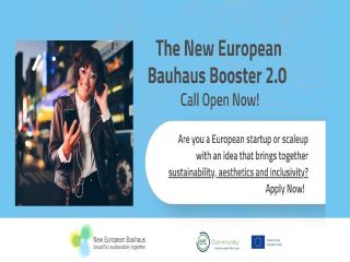 Poziv: Novi europski Bauhaus booster 2.0
