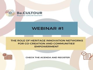 Be.CULTOUR - WEBINAR #1 