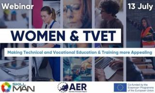 Webinar: atraktivnosti tehničkog i strukovnog obrazovanja i osposobljavanja za žene 